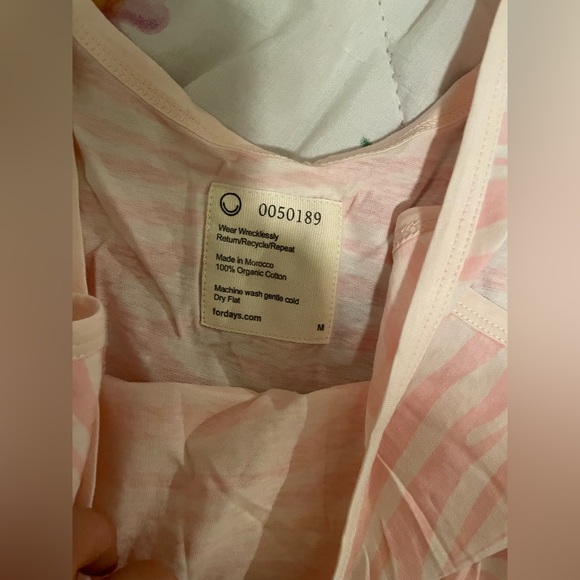 Pink zebra tank M - Picture 4 of 5